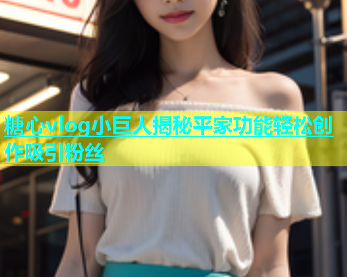 糖心vlog小巨人揭秘平家功能轻松创作吸引粉丝
