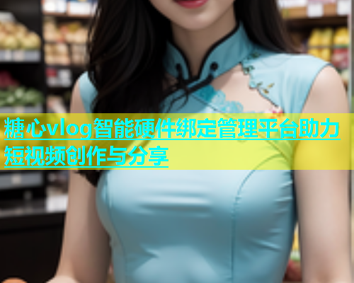 糖心vlog智能硬件绑定管理平台助力短视频创作与分享