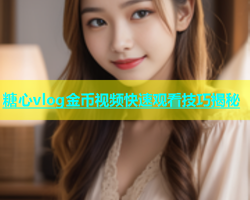 糖心vlog金币视频快速观看技巧揭秘