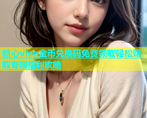 糖心vlog金币兑换码免费领取轻松赚取专属福利攻略